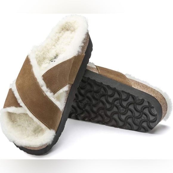 Birkenstock papillio Daytona suede platform sandals - Picture 4 of 9